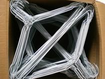 Dry Washing Shop Hanger White Hanger Hung Hanger Adult Clothes Hanger Disposable Hanger Wire Hanger Wire Hanger Laundry Clothes Hanger
