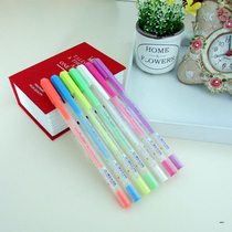 Cute graffiti pen DIY album 7 color super art Water chalk 1 2 Yuan one
