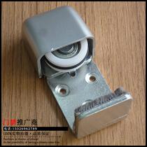 Automatic door with frame door Pendulum swing wheel automatic door stopper induction glass sliding door locator field wheel