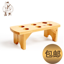 Jiaxi wooden barrel official Crown physical store small fumigation stool can be used for wooden barrel smoked feet non-sitting