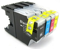 For Brother LC400BK 450 ink cartridges Brother MFC-J430W cartridge LC12 73 75