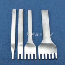 (white steel flat chop) handmade dry leather art leather leather tool leather tool