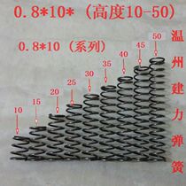 0 8 * 10 (series) Height 10 15 15 25 20 30 30 35 40 45 50 50 pressure spring small spring