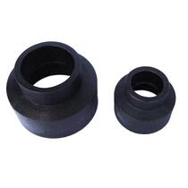 PE water pipe connector pe tap water pipe socket type reducing diameter direct size and direct diameter straight through DN20 to 110