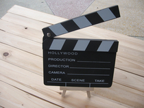 Shooting props small director board small field scoreboard small movie slapping board flapper plate thicker and better quality