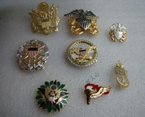 U.S. metal badge defense service seal presidential staff Seal joint identification badge epaulettes cap badge