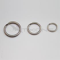 (Titanium Brother Top) Pure titanium key ring fast hanging ring EDC keychain large medium and small