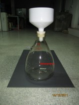 10L suction filter device 15cm cloth funnel 10000ml upper nozzle suction filter bottle with rubber plug