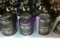 Original Ruby RUBYCON straight-plug aluminum electrolytic capacitor 450V220UF USC85 degrees 25 * 40MM