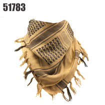 51783 Outdoor military fan Arab scarf thickened mens tactical square scarf shawl variety scarf Female collar