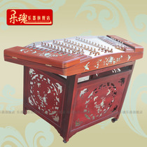 Factory direct professional mahogany patch carving dulcimer 402 Yangqin mahogany yangqin Professional Performance Musical instruments