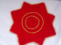 1 5 feet extra thick gold velvet dance handkerchief