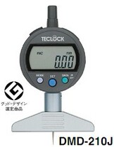 Original Japanese Tetra TECLOCK DMD-210J electronic digital display depth meter mechanical depth test table