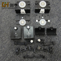 Blue Fort cabinet hardware moving door wheel cabinet moving door wheel hanging wheel moving door pulley wardrobe light external hanging door wheel