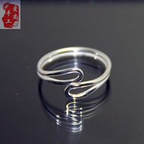 Ai Shang original classic handmade DIY s99 sterling silver delicate hipster Silver Ring original design ring