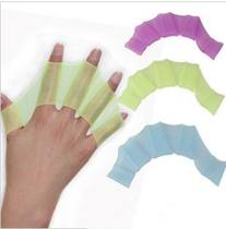 Professional silicone swimming webbed adult men and women children paddling gloves frog webbed speed-up swimsuit
