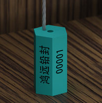 Steel wire seals tightening disposable seals oil tanker seals etc. 100 pieces