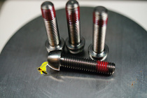 (004 groceries) ti6ai4v titanium screws for mialo Milo wheel set M6 * 25=4 PCs = 28