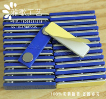 High-end hotel magnet work card Acrylic badge Work number card name card Work card School badge magnet Strong magnetic