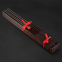NEWREA cutting-edge ebony chopsticks tableware set low-key luxury black warrior stunning and cold taste