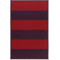 Special offer ※Brand simple striped floor mat non-slip mat 68 cm