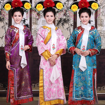  Wholesale ancient clothes Gege clothes Mammy clothes Performance clothes Qing Dynasty palace clothes Princess clothes Fujin clothes Stage photography clothing
