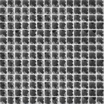 (Mecklenburg)Glass Mosaic Diamond Puzzle Background Wall Bathroom Tile ss-14 Grey