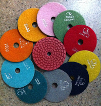  4 inch dry grinding sheet Stone water grinding sheet Marble polishing sheet Diamond grinding sheet Quartz stone water grinding sheet