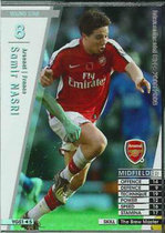 WCCF PANINI Flash Card 08-09 France Arsenal Spot YGS1 5 Nasri
