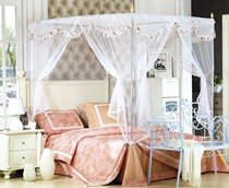 (deficit handling) tatami zipped with bed-style encrypted mosquito net three doors 1 5 m 1 8 m bed for home