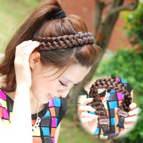 Starry night beauty wig Twisted pigtail hair band Wig Hair band Large twisted pigtail hair band Hair jewelry Tie hair