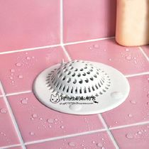 Japan Import Bathrooms Hair Filter Hair Anti-Clogging Ground Drain Mesh Kitchen Toilet Sucker Sink Floor Drain