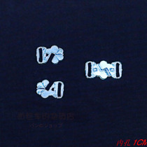 Transparent bust accessories underwear buckle bikini buckle bra back buckle 1 pair 2 sides 8000