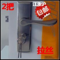 Hardware bathroom door lock room door lock bedroom door lock lock hand lock single and double lock body two