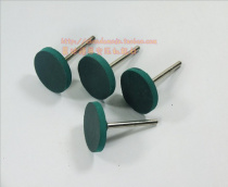 T-type rubber grinding head with handle rubber grinding head polishing rubber grinding head Green flat rubber grinding head T20T25