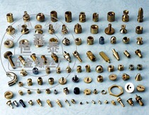 Non-standard car parts non-standard hardware custom-made special-shaped copper screw nut stainless steel lathe parts copper column standard parts