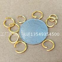 Beaded material Small iron ring Golden ring Single ring Open ring Iron ring Connecting ring Small ring