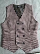 Autumn New Thousand Bird Mao suit vessel female British Style Clothes retro - ancient dress