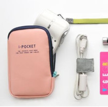 Korean stationery new POCKET Cortex Mobile Phone Package Camera Bag Multifunction Zero Wallet Card Bag Good Quality