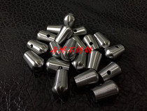 Stainless steel plastic round steel pipe riser plug Stair handrail head accessories Connecting parts cap 8101216