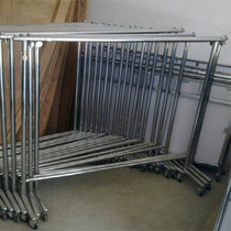 Shanghai hangers rental stainless steel hangers rental shopping mall hang pass rental Nakajima rack rental