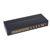 Package HDMI switcher 3 in 1 out HDMI splitter with audio separation 5 1 Channel 4K ARC adapter