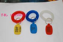 Number plate number Acrylic storage bag key hand brand bath rub bath pool card engraving number cabinet sticker