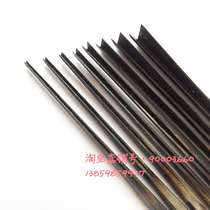 Exclusive blacksmith to create round handle triangle knife Wood carving repair knife Woodworking engraving tools handmade knife HHS high speed steel