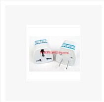 Buy 2 get 1 British and American Hong Kong travel power supply three feet to two hole socket 3 to 2 national standard three flat conversion plug
