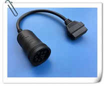  Heavy duty truck 9P to OBD adapter cable