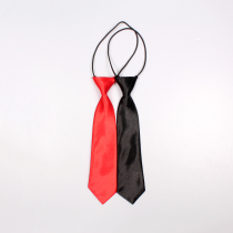 Play in childrens activities Performance Playboy dress Flex Tie Baby Student Accessories Sleeve Head Black Red Collar Clip