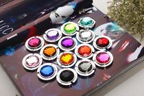 Magic No Mark Hook Precious Stones Type Invisible Metal Hook Creative Load-bearing Powerful Hanging Bag to Buy Three-sending One