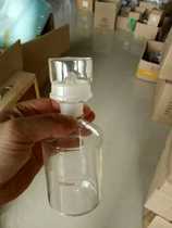 Double Cover Sewage Bottle BOD Cultivation Bottle Double Cover Dissolved Oxygen Bottle 500ml Quality thick wall Invoicing