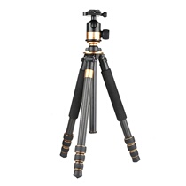 Light-mounted era Q1000C carbon fiber tripod SLR camera photography stand gimbal professional tripod
